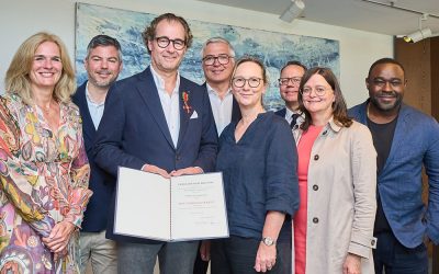 Verleihung Bundesverdienstkreuz an Tim Geldmacher