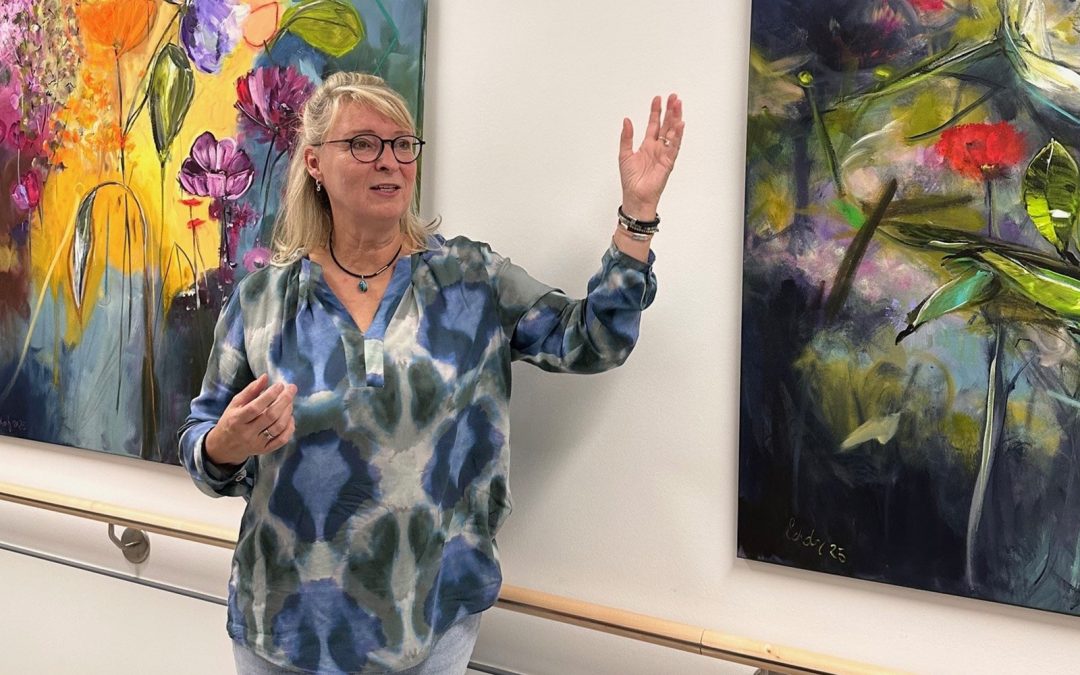 Kunst mit Herz: Susanne Schalz unterstützt Mentorinnenprojekt