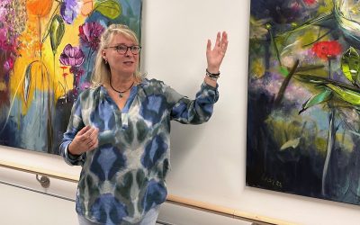 Kunst mit Herz: Susanne Schalz unterstützt Mentorinnenprojekt